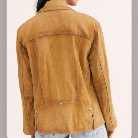 NWOT Free People Jealousy Suede Jacket - Picture 4 of 12